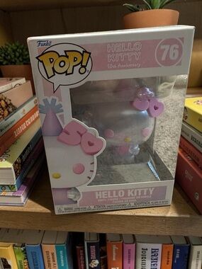 Funko Hello Kitty 50th Anniversary Silver & Pink Vinyl Figure (#76)